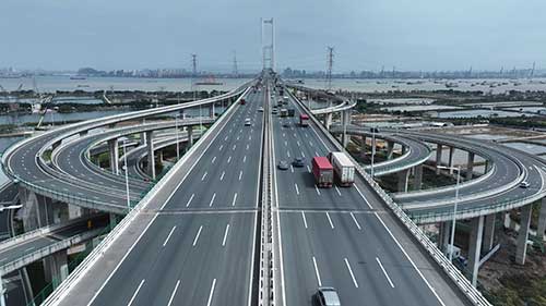 European highway network facilitating cross-border distribution