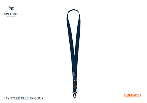 Full-color custom lanyard for corporate events and identification