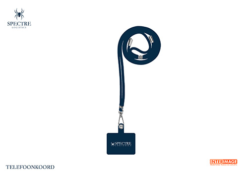 Retro telephone cord keychain for vintage-themed promotions